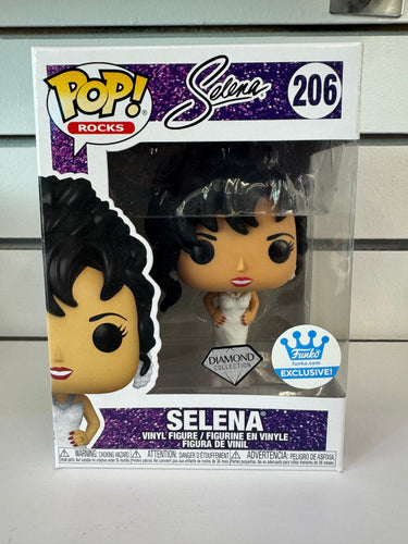 Funko Pop Selena (White Gown | Diamond Glitter)