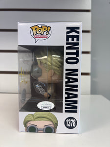 Funko Pop Kento Nanami (Signed By David Vincent With Quote And JSA Authentication)