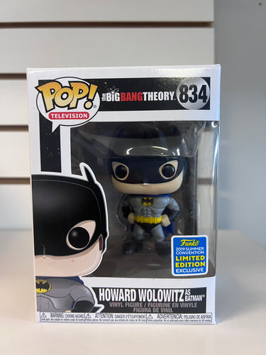 Funko Pop Howard Wolowitz (as Batman)