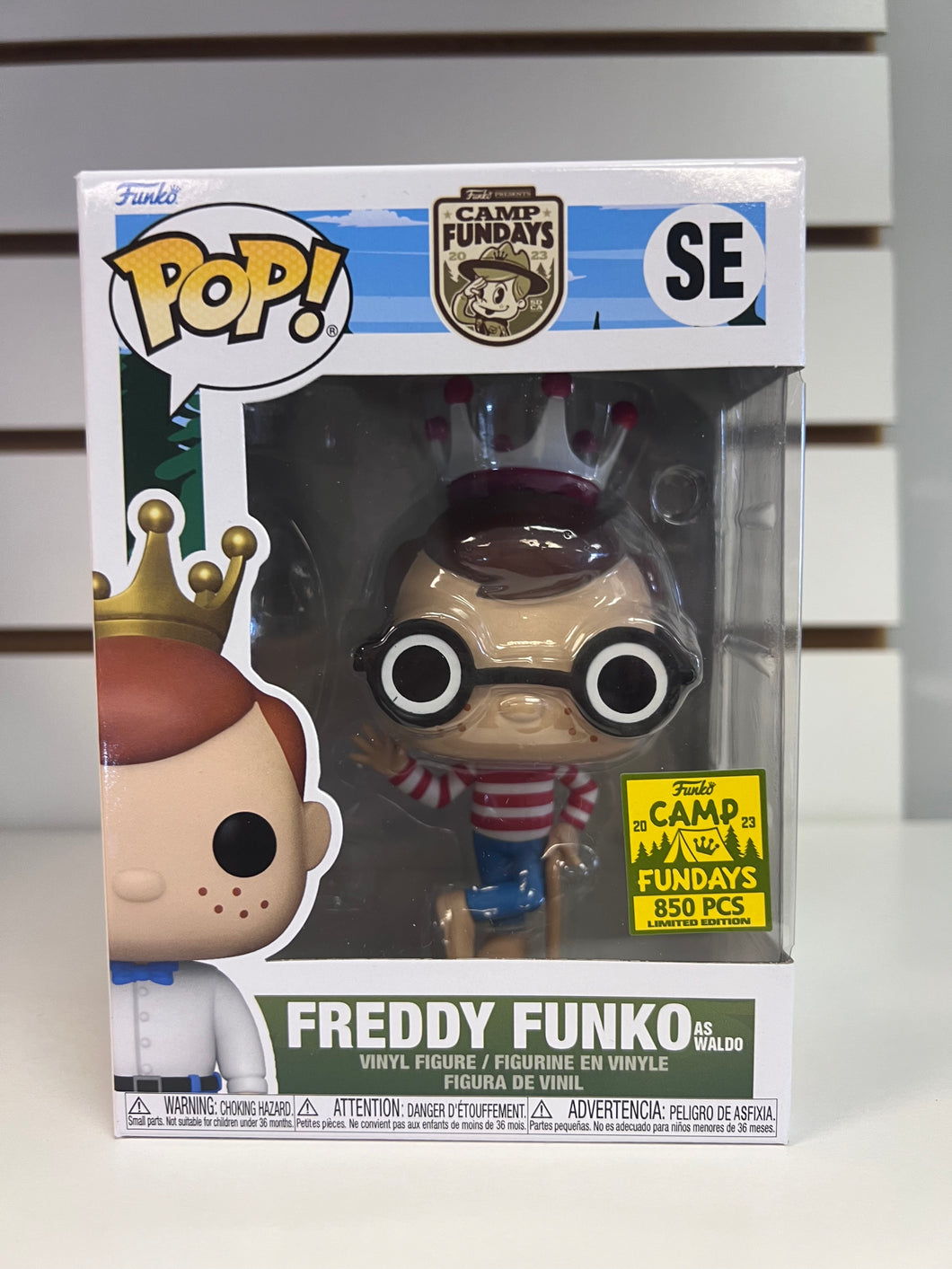 Funko Pop Freddy Funko as Waldo
