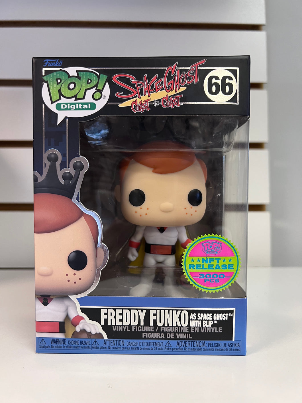 Funko Pop Freddy Funko Space Ghost with Blip