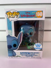 Funko Pop Stitch with Record Player