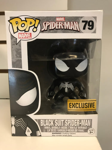 Funko Pop Black Suit Spider-Man