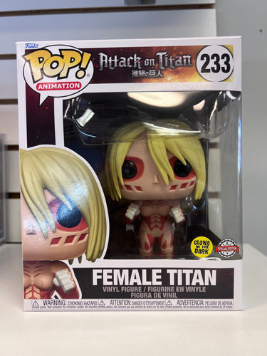 Funko Pop Female Titan (Glows in the Dark)