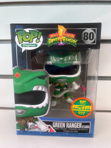 Funko Pop Green Ranger with Sword of Darkness
