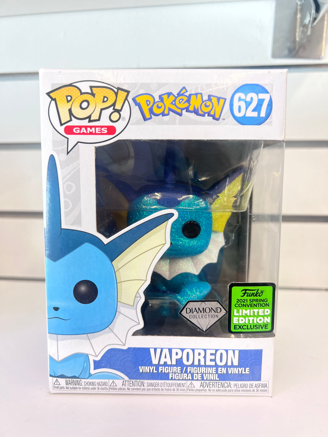 Funko Pop Vaporeon (Diamond)