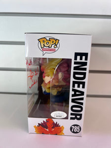 Funko Pop Endeavor (Jet Burn) (Autographed By Patrick Seitz With JSA COA)