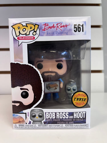 Funko Pop Bob Ross and Hoot