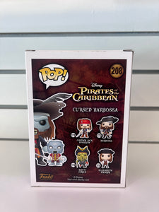 Funko Pop Cursed Barbossa (with Monkey)