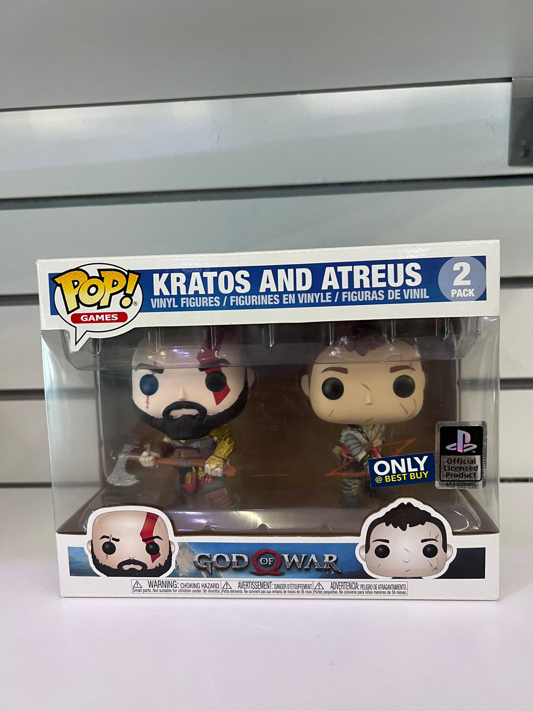 Funko Pop Kratos and Atreus (2-Pack)