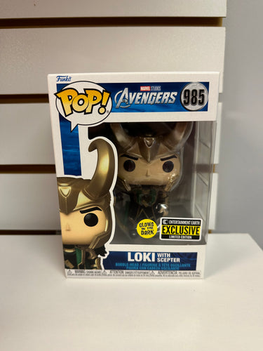 Funko Pop Loki with Scepter
