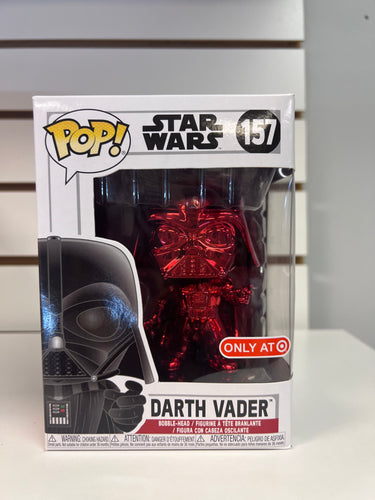 Funko Pop Darth Vader (Red Chrome)