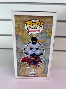 Funko Pop Jinbe (Autographed With Sketch By Daniel Baugh With JSA COA)