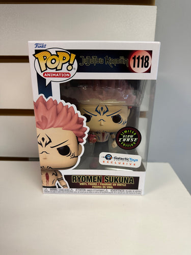 Funko Pop Ryomen Sukuna with Heart (Glow in the Dark)