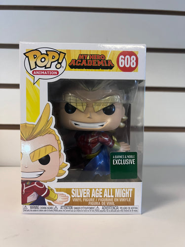 Funko Pop Silver Age All Might (Metallic)