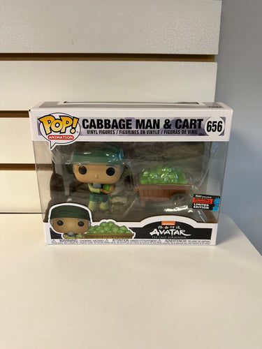 Funko Pop Cabbage Man & Cart