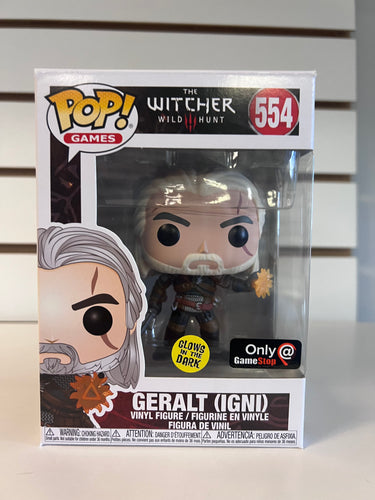 Funko Pop Geralt (Igni)