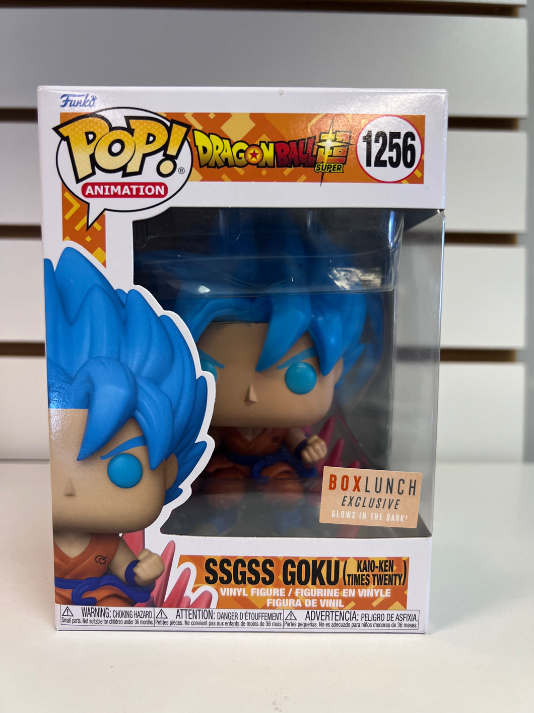 Funko Pop SSGSS Goku (Kaio-Ken Times Twenty)