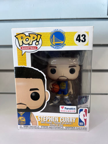 Funko Pop Stephen Curry (Golden State Warriors - Blue)