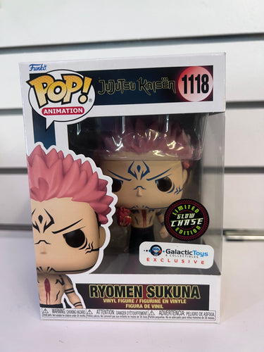 Funko Pop Sukuna with Heart (Glow in the Dark)