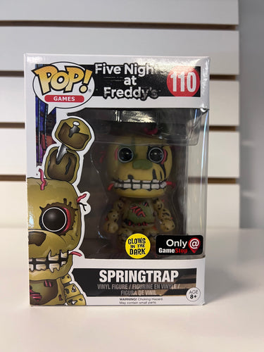 Funko Pop Springtrap (Glow in the Dark)