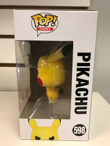 Funko Pop Pikachu (Angry | Flocked) [Shared Sticker]