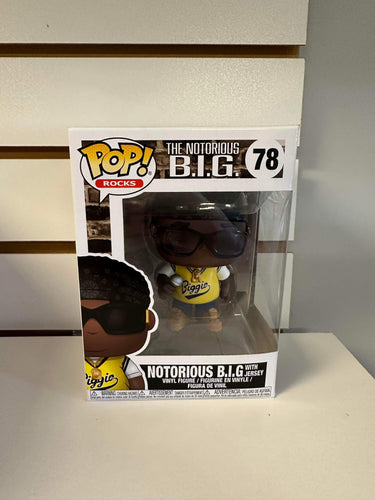 Funko Pop Notorious B.I.G. with Jersey