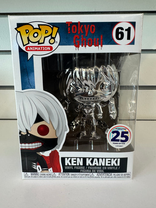 Funko Pop Ken Kaneki (Silver Chrome)