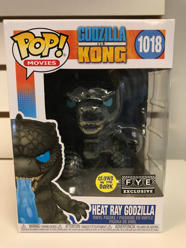 Funko Pop Heat Ray Godzilla (Glow In The Dark)