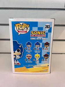 Funko Pop Sonic with Ring (Metallic)