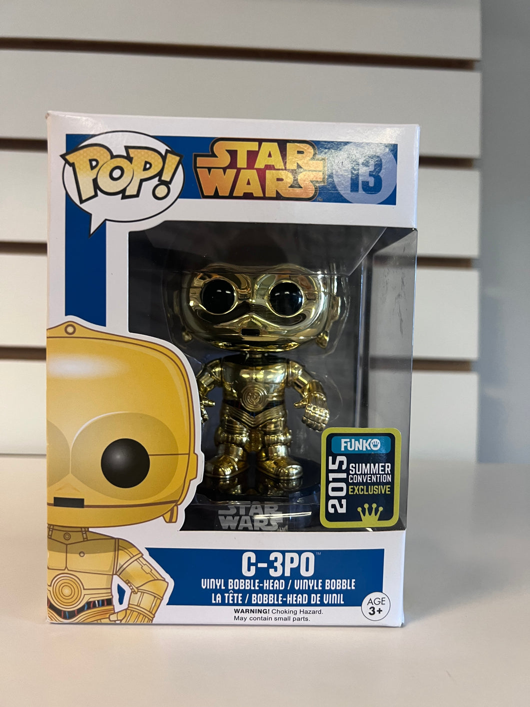 Funko Pop C-3PO (Gold Metallic)