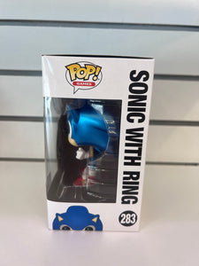 Funko Pop Sonic with Ring (Metallic)