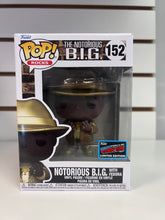 Funko Pop Notorious B.I.G. with Fedora (Gold Glitter Suit) [Con Sticker]