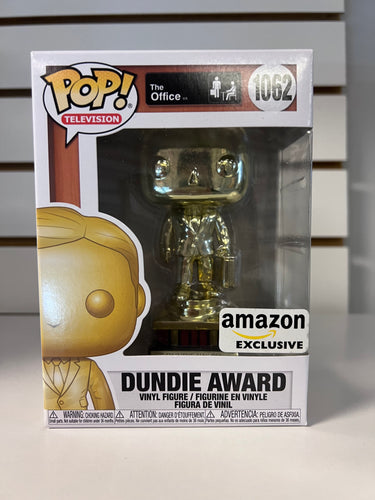Funko Pop Dundie Award (Chrome) (Gold)