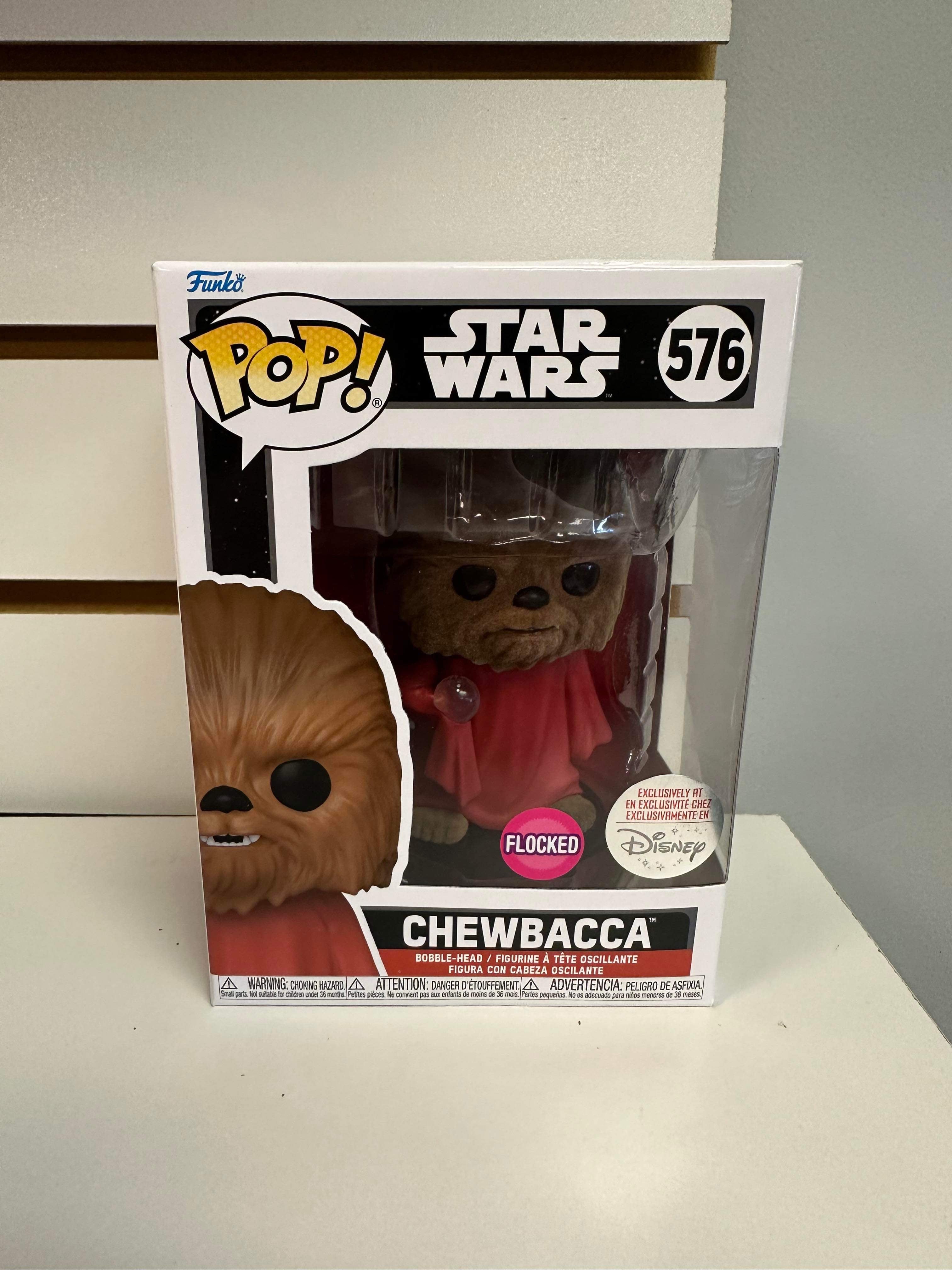 Flocked chewbacca sales