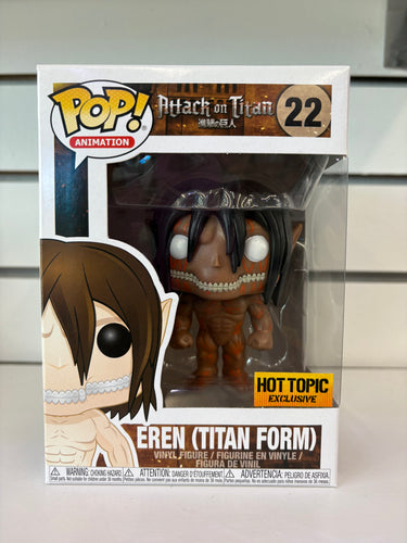Funko Pop Eren (Titan Form) (Rage)
