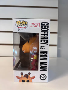 Funko Pop Geoffrey as Iron Man