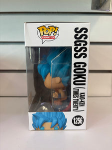 Funko Pop  SSGSS Goku (Kaio-Ken Times Twenty) (Glow in the Dark)