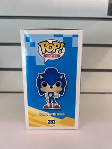 Funko Pop Sonic with Ring (Metallic)