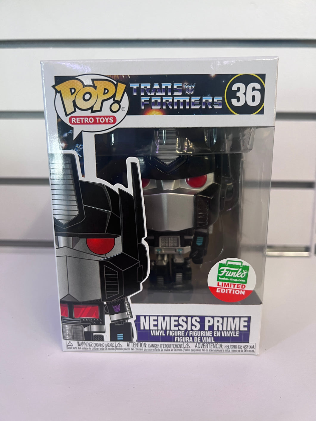 Funko Pop Nemesis Prime (Retro)