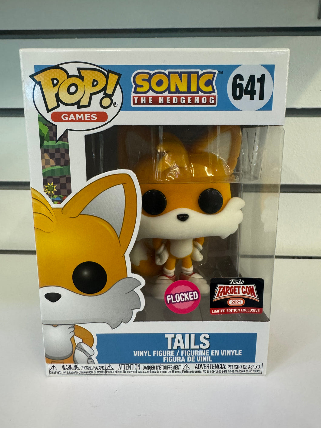 Funko Pop Tails (Flocked)