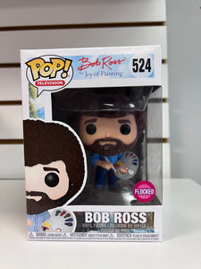 Funko Pop Bob Ross (Flocked)
