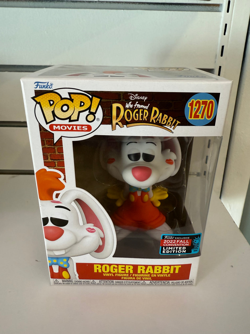 Funko Pop Roger Rabbit with Kisses [Shared Sticker]