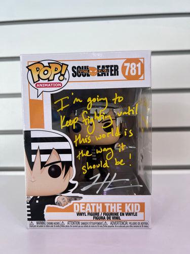 Funko Pop Death the Kid (Autographed With JSA Authentication)