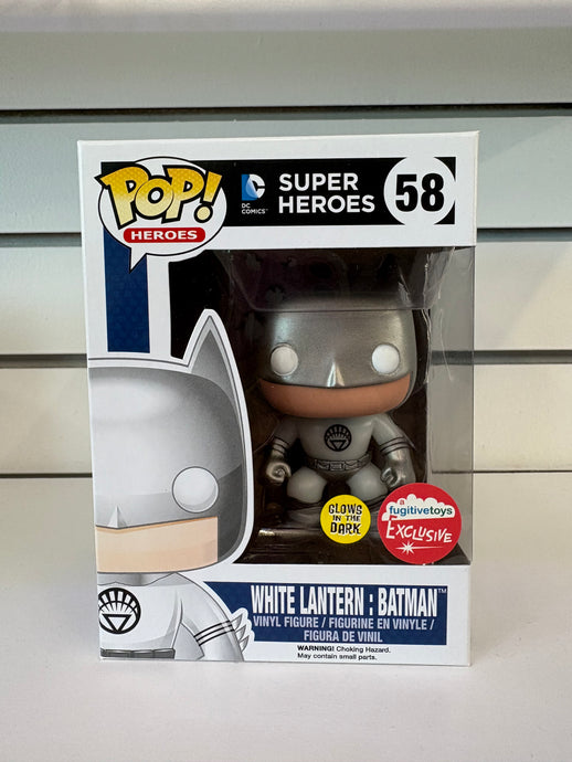 Funko Pop White Lantern Batman (Glow)