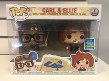 Funko Pop Carl & Ellie (2-Pack) [Shared Sticker]