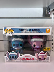 Funko Pop Stitch & Angel (Winter) (2-Pack)