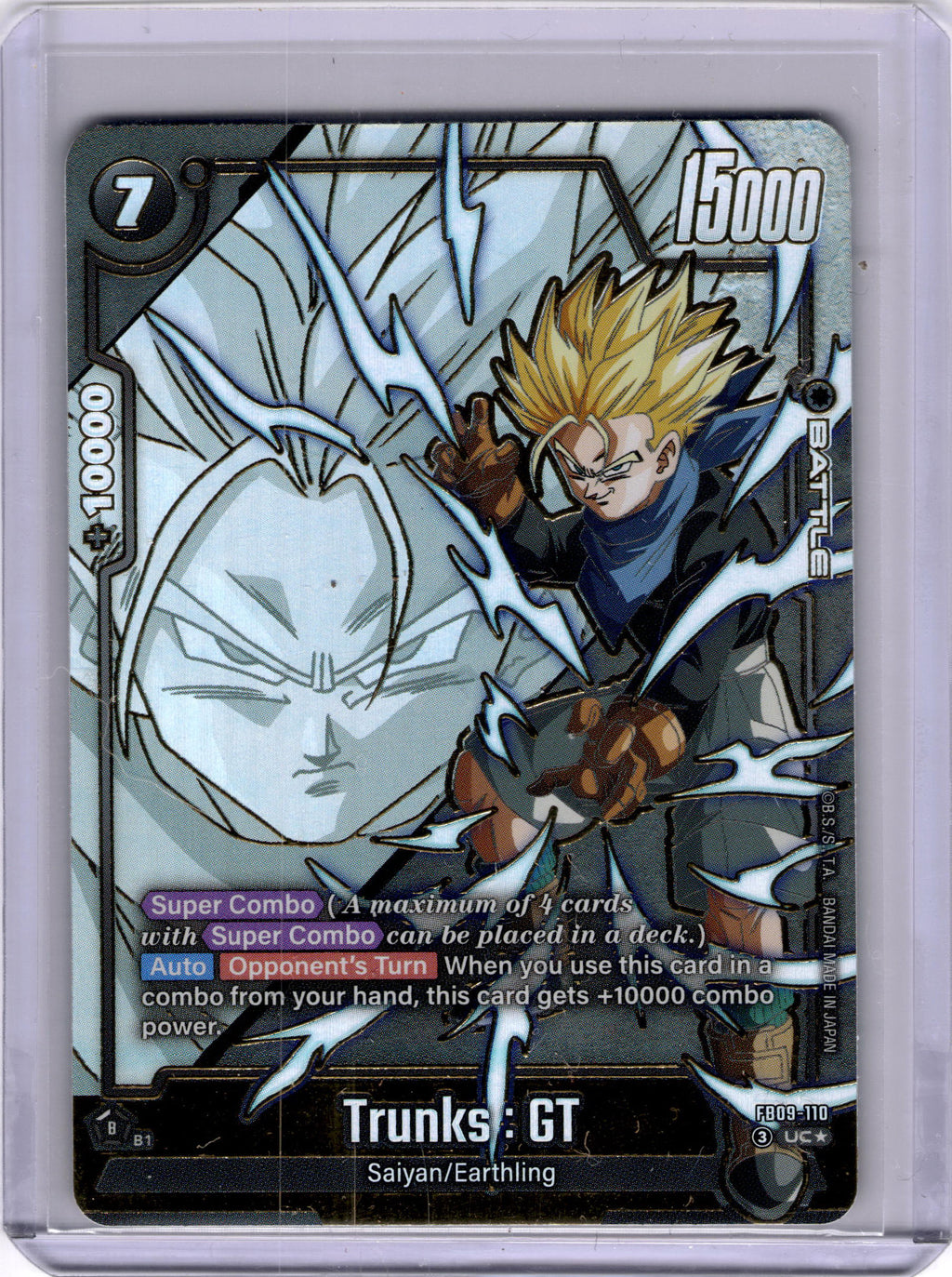 Trunks : GT - FB09-110 (Alternate Art) - Dual Evolution (FB09)