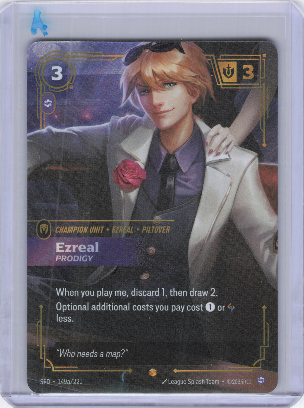Ezreal - Prodigy (Alternate Art) - Spiritforged (SFD)