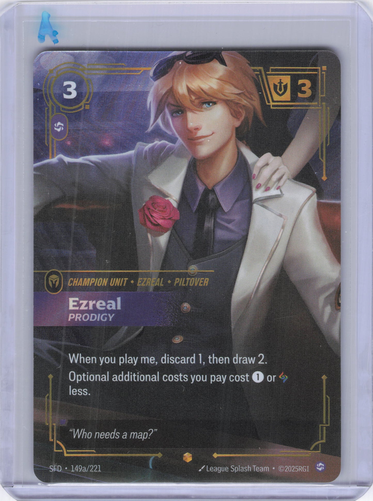 Ezreal - Prodigy (Alternate Art) - Spiritforged (SFD)